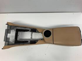 9705533250021u Porsche 10-16 Panorama Front Center Censole With Arm Rest And Cup Holder Beige