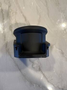 992-858-192-b-5q0 Porsche Genuine 992 Carrera Cup Holder Insert In Black