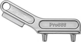 Prosss 717994335628 1pcs Marine Grade 316 Stainless Steel Deck Fill Key - Polished Boat Gas Cap