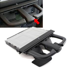 Raimukurijinusa 422123475655 Folding Center Console Rear Seat Armrest Cup Holder Fit Vw Jetta Golf 5 Passat