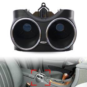 Raimukurijinusa 550742105896 Center Console Cup Holder Bracket For Mercedes Benz Cls C219 W219 2004-11 Black