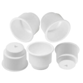 Nbem-0303-wt05 Real Plus White Recessed Plastic Cup Drink Holder For Boat Truck Car Camper Rv