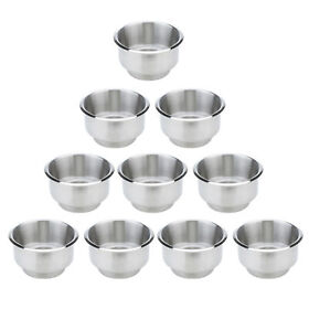Nbem-0134-10 Realplus 10pcs Stainless Steel Drink Cup Holder For Boat Table Camper