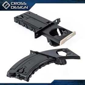 A-02itg1103zbe Retractable Cup Holder Front Left Right Side Fit For 2007-13 Bmw E90 E91 E92 E93