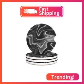 R008-4cc-abstract Rouidr Car Cup Holder Coaster Coasters For Holders 4 Pack Universal Anti Slip