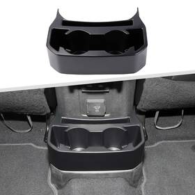 2025wu4043 Savadicar Car Rear Seat Water Cup Drink Holder Storage Box For Jeep Wrangler Jl Jt 2018
