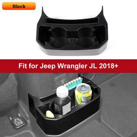 Savadicar2025032615 Savadicar Backseat Under Cup Holder Base Stand Floor Mounted For Jeep Wrangler 2018 Jl Jt