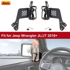 Savadicar2025x0426479 Savadicar 2x Front Left Right Door Mount Bottle Cup Holders For Jeep Wrangler Jl Jt 2018