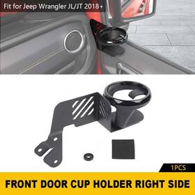 Savadicar2025x0427130 Savadicar Right Door Window Mount Clip Drink Cup Holder Rack For Jeep Wrangler Jl Jt 2018