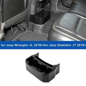2025wu4190 Sawadicar Car Rear Drink Holder Drain Water Cup Holders For Jeep Wrangler Jl Jt 18
