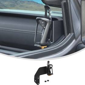 2025wu3679 Shineka Car Right Front Door Side Water Cup Bracket Drinks For Jeep Wrangler Jl Jt 18