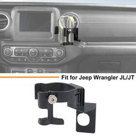Shineka20250417x11140 Shineka Passenger Side Mobile Phone Cup Holder Mount Bracket For Jeep Wrangler Jl Jt 18
