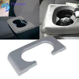 Silscvtt Fs1292100sr For Ford F250 350 99-10 Center Console Cup Holder Replaces Pad Light Flint Grey