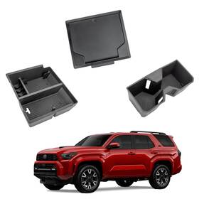 Sinminou Sm-254runner-fs Ys Sb Center Console Organizer 3pc Black