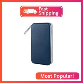 B0b3y89jlh Siveit Cd Case Dvd Holder 96 Capacity Hard Plastic Disc Cases Stora