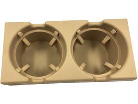 89fd93s Skp Cup Holder Fits 2001-2005 Bmw 330i 3.0l 6 Cyl Brown