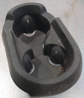 451810070 Smart For Two Brabus 2009 Oe Center Console Cup Holder Insert Rubber Black