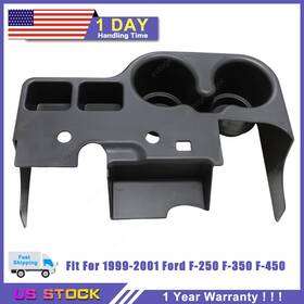 Tra519812 Soillar Fits Ford Super Duty 1999-2001 Center Console Cup Holder F-250/f-350/f-450 New