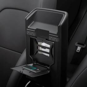 T0221h Spigen One-tap Hidden Storage Box Designed For New Tesla Model Y 2025/2026 Refresh Jun