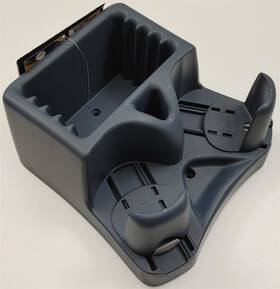 Spillmaster 727074450042 Hopkins Mic-nav Spill Master Navy Mini Console Adjustable Locking Drink Holder