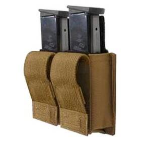 J0054031 Steinjager For Jeep Wrangler Jk 18 Molle Coyote Brown Double Pistol Magazine Pouch W Insert