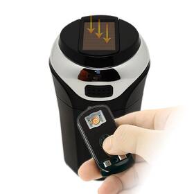 N12e Storebao Car Ashtray With Solar Powered Lighter And Led Light No One Size Black
