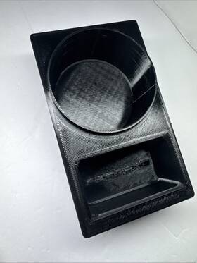 94455230500 Suncoast3d Porsche 944 Cup Holder Ash Tray Delete Fits Pre-facelift Early Model 82-85.5