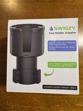 0012-0-2 Swigzy 0012-0-2/25 Swingy Cup Holder Adapter New In Box