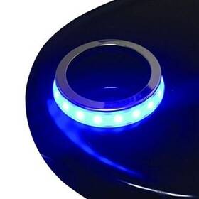 T-h Marine 733572082906 Led-smchr-b-dp 3-1/2 Inch D Cup Holder W Blue Led Accent Ring