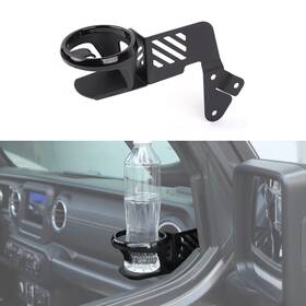 1107l9214fqwr214qwr Tesin Inner Right Dash Mount Door Cup Holder Rack Bracket For Jeep Wrangler Jl Jt 18
