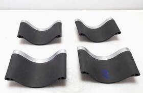 1058082-00-c Tesla 16-20 Oem Model S X Front Center Console Cup Holder Divider Insert Set
