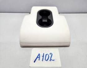 1493930-c1-c Tesla 20-23 Oem Model Y Rear Seat 2nd Row Arm Rest Cup Holder Leather White