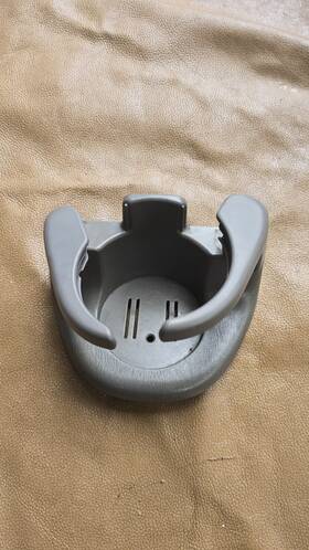 0104tac Toyota 01 - 04 Tacoma Front Center Console Cup Holder Oem Gray
