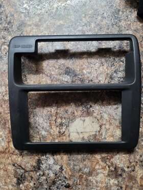 55412-34010 Toyota 1993 - 1998 T100 Radio Cup Holder Bezel Surround Trim Cover Dash Black