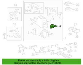 55604-35040-c0 Toyota 5560435040c0 Cup Holder Corolla 4runner New Genuine