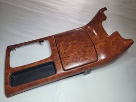 Toyota 55620-aa020 2002 - 2006 Camry Center Console Trim Shifter Bezel Cup Holder Woodgrain