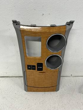 58804-48020 Toyota 2008-2010 Highlander Center Console Cup Holder Wood Grained