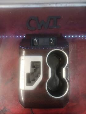 58822-06260 Toyota 12-14 Camry Xle Sedan Center Console Cupholder Shifter Bezel #58822-06260