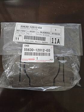 55630-12012-e0 Toyota / Lexus New Gx460 Second Row Seat Cup Holder Color Sepia Brown
