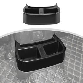 2025jian0440 Trendy-autobling Console Mounted Drink Holder Rear Drain Water Cup Holders For Jeep Wrangler 18
