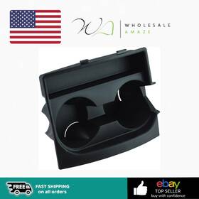 Ina69436 Trq Front Center Console Dual Cup Drink Holder Compatible With Jeep Commander