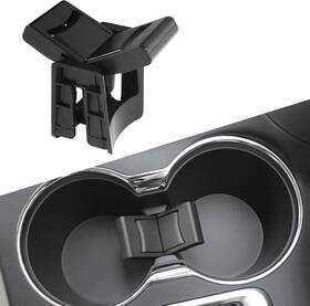 Tw-204 Tutudow Cup Holder Divider Compatible For 2014-20 Subaru Forester Black