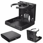 Unbranded Generic Adjustable Folding Cup Drink Holder Black For Boat Marine Truck Car 4x4 Rv 923532418870