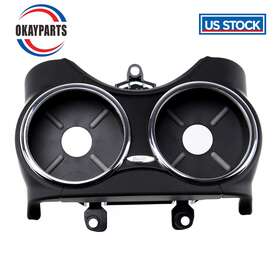 A21968004149051 Ustar Black Front Dual Cup Holder For Mercedes-benz Cls550 2010 Base Sedan 4-door