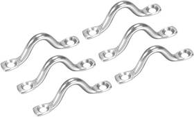 A19070900ux0628 Uxcell Pad Eye Straps Deck Loops 1.8 Inch Stainless Steel Tie