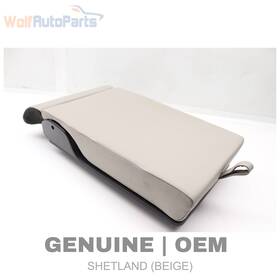 5gm885081q Volkswagen 2015-2020 Vw E-golf - Rear Seat Armrest / Cup Holder Center