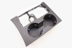 3334459 Volkswagen Trucks Vw Atlas 18 19 20 21 22 23 Center Cup Holder Matte Black Without Ambient Light Oem