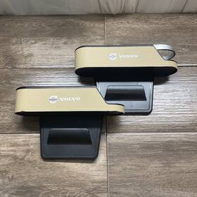 5-st-t874-be-cn Volvo Car Seat Wedge Storage Organizer Cup Holder Drink Phone Mount Stand
