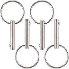 Vturboway Quickreleasepin 1 4 Pcs Quick Release Pin 1/4 Inch Diameter Usable Length Pack