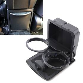 Waterttth 163892213139 Black Center Console Rear Cup Holder For Subaru Forester 03-08 Impreza 05-07